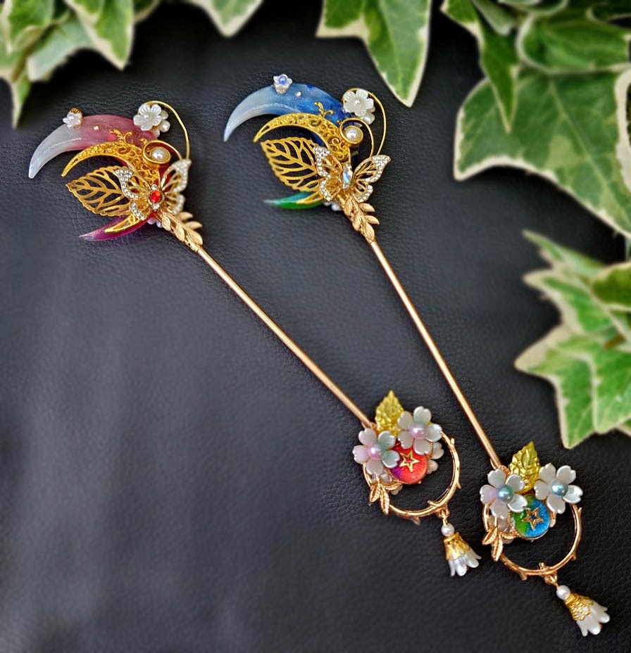 月華の杖★ブルー(送料込み)