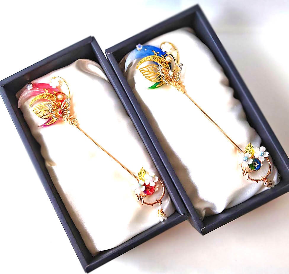 月華の杖★ブルー(送料込み)