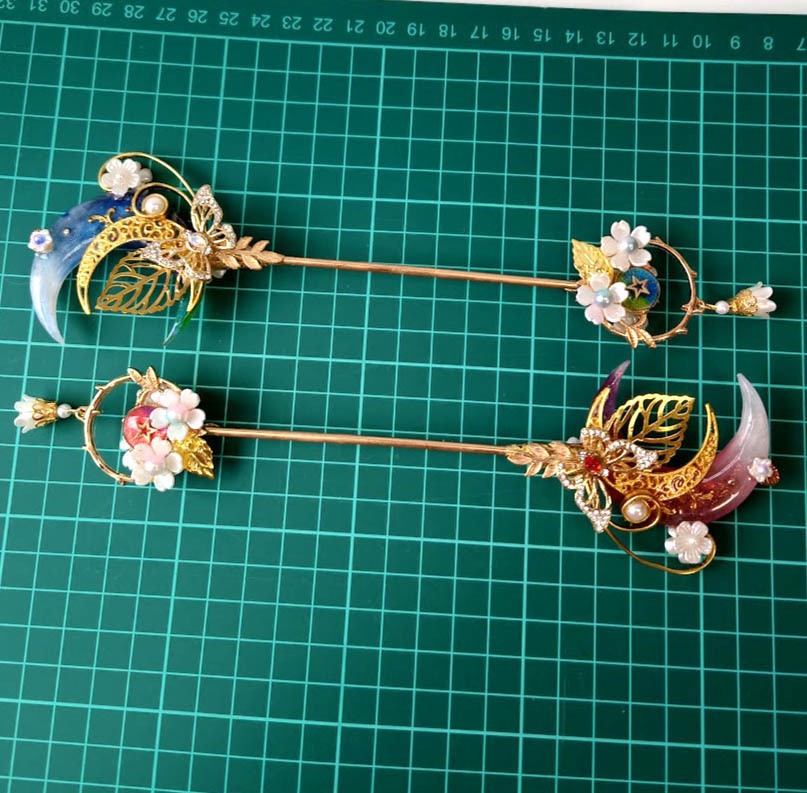 月華の杖★ブルー(送料込み)