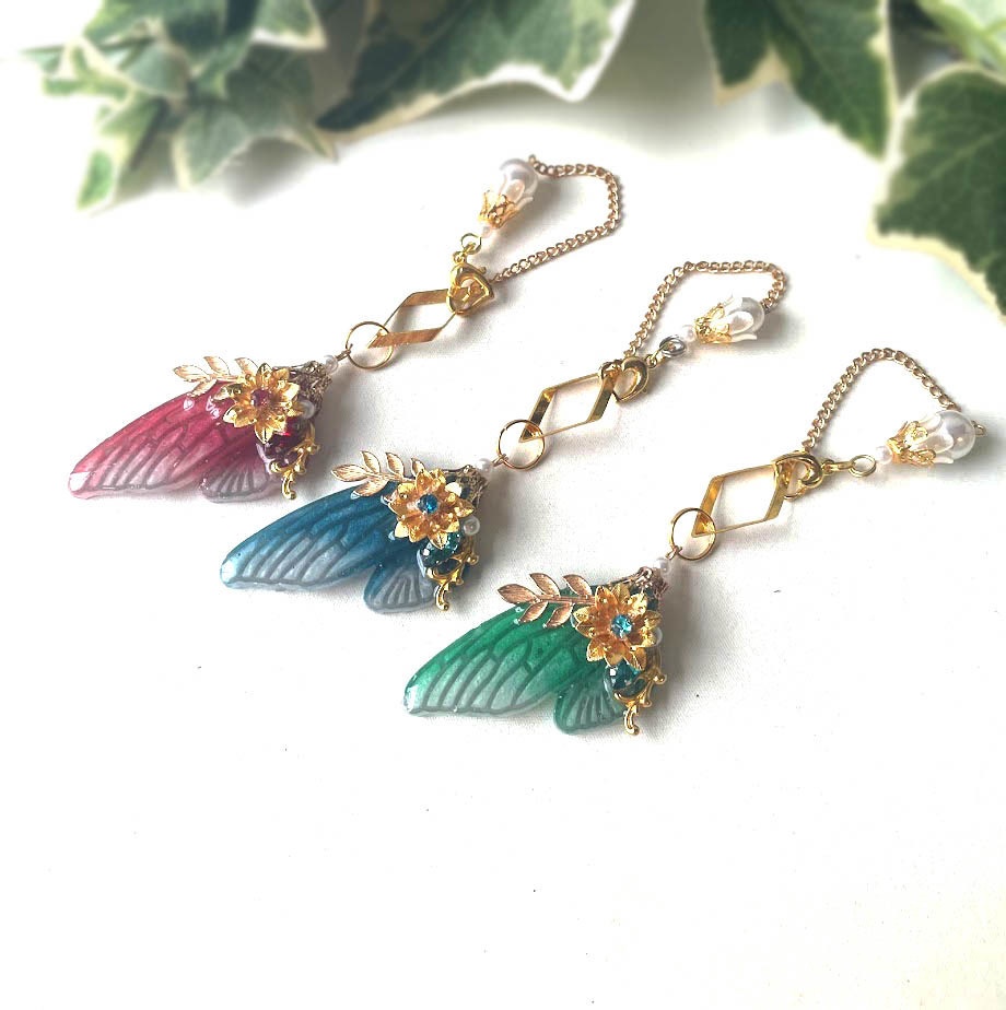 妖精の守り飾り★グリーン(送料込み)