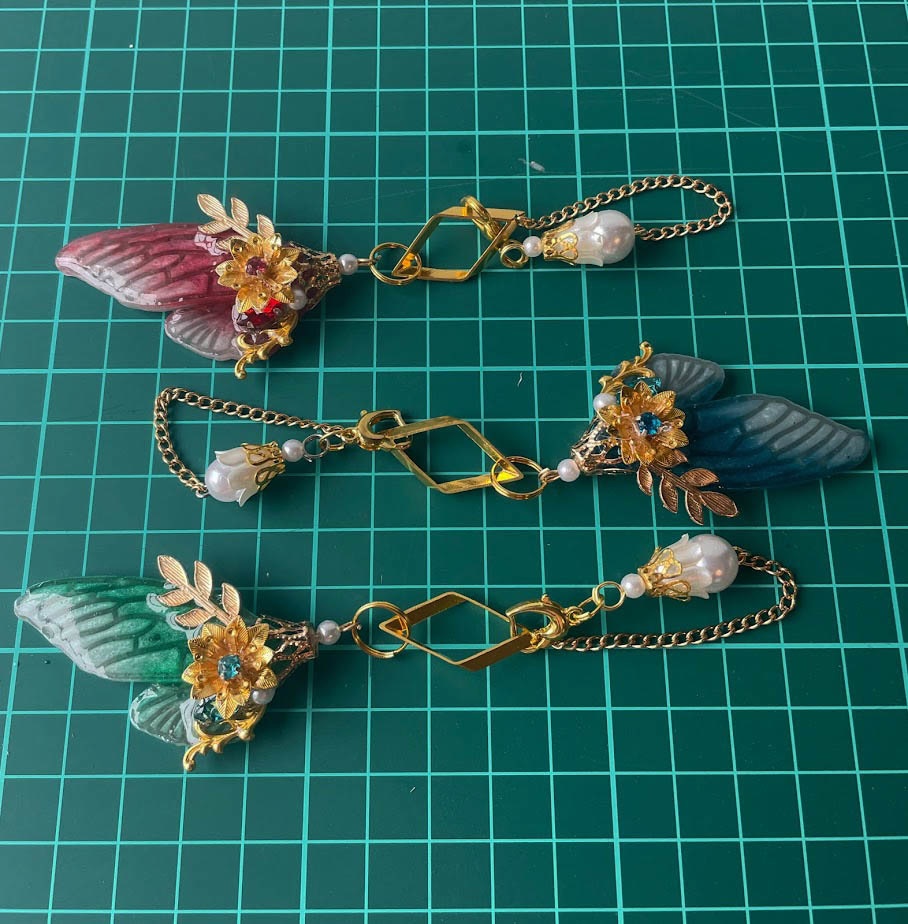 妖精の守り飾り★グリーン(送料込み)