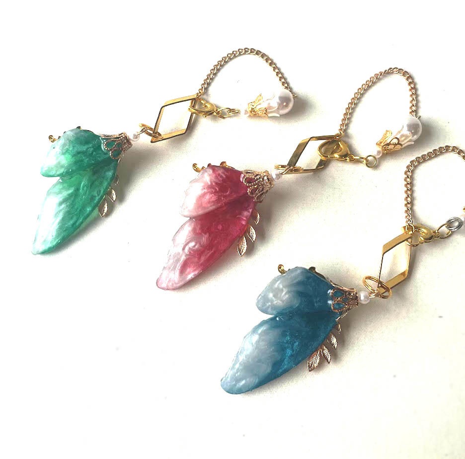 妖精の守り飾り★レッド(送料込み)