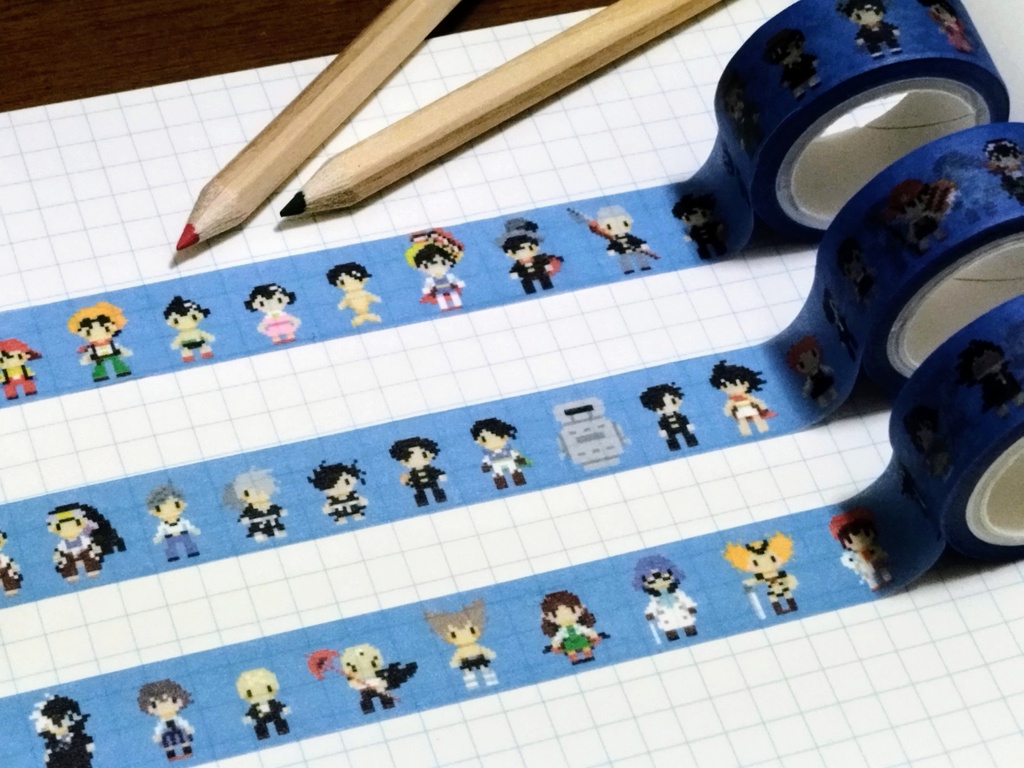 手塚キャラドットマスキングテープA