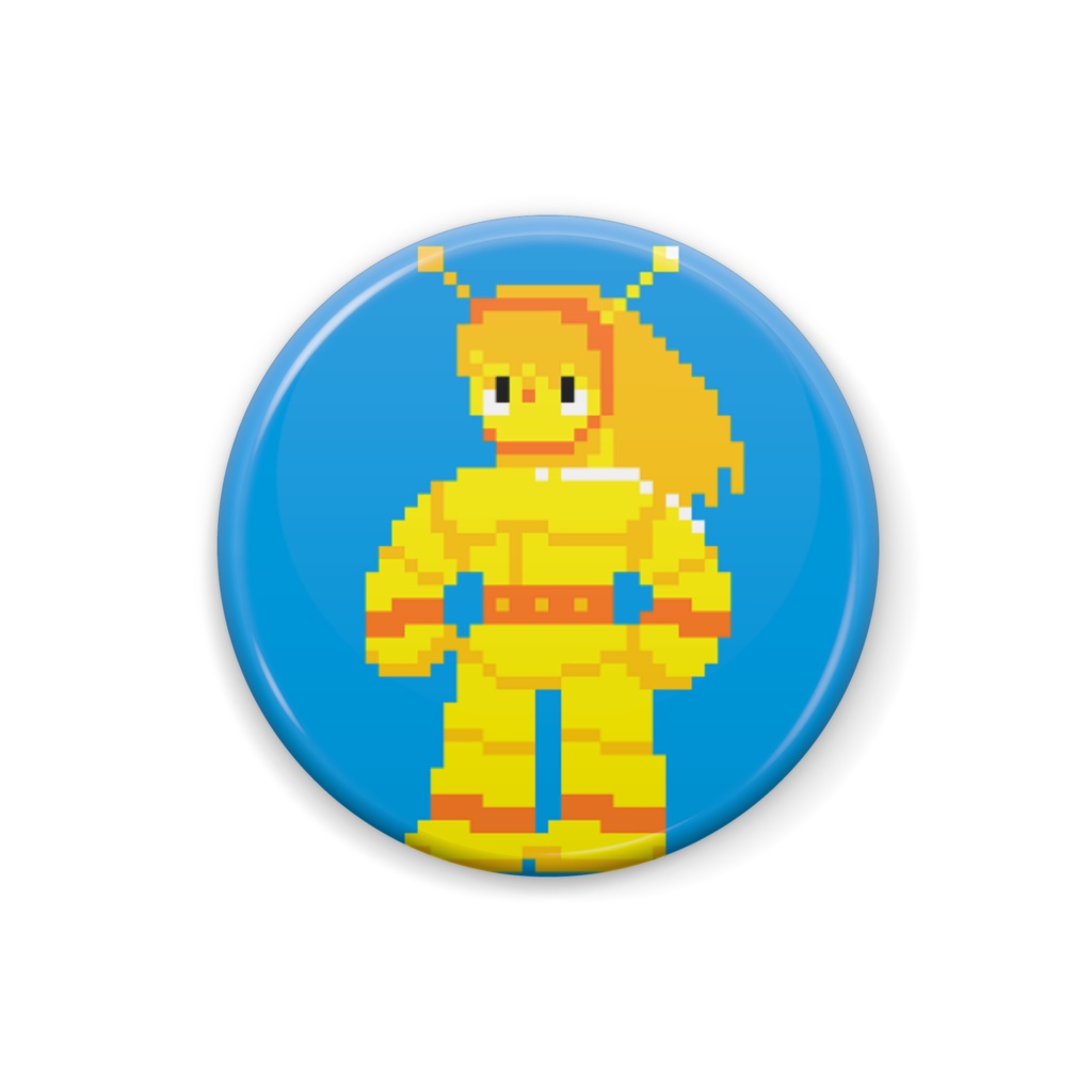 マグマ缶バッジ