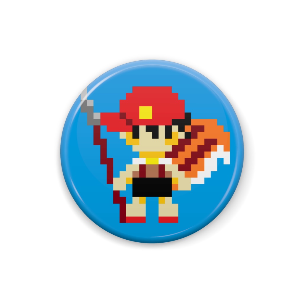 リッキー缶バッジ