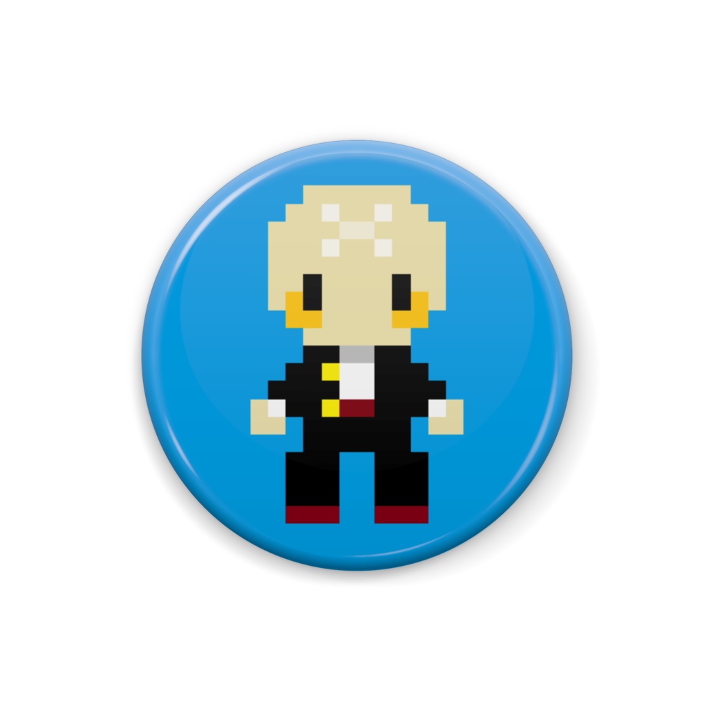 写楽保介（A）缶バッジ