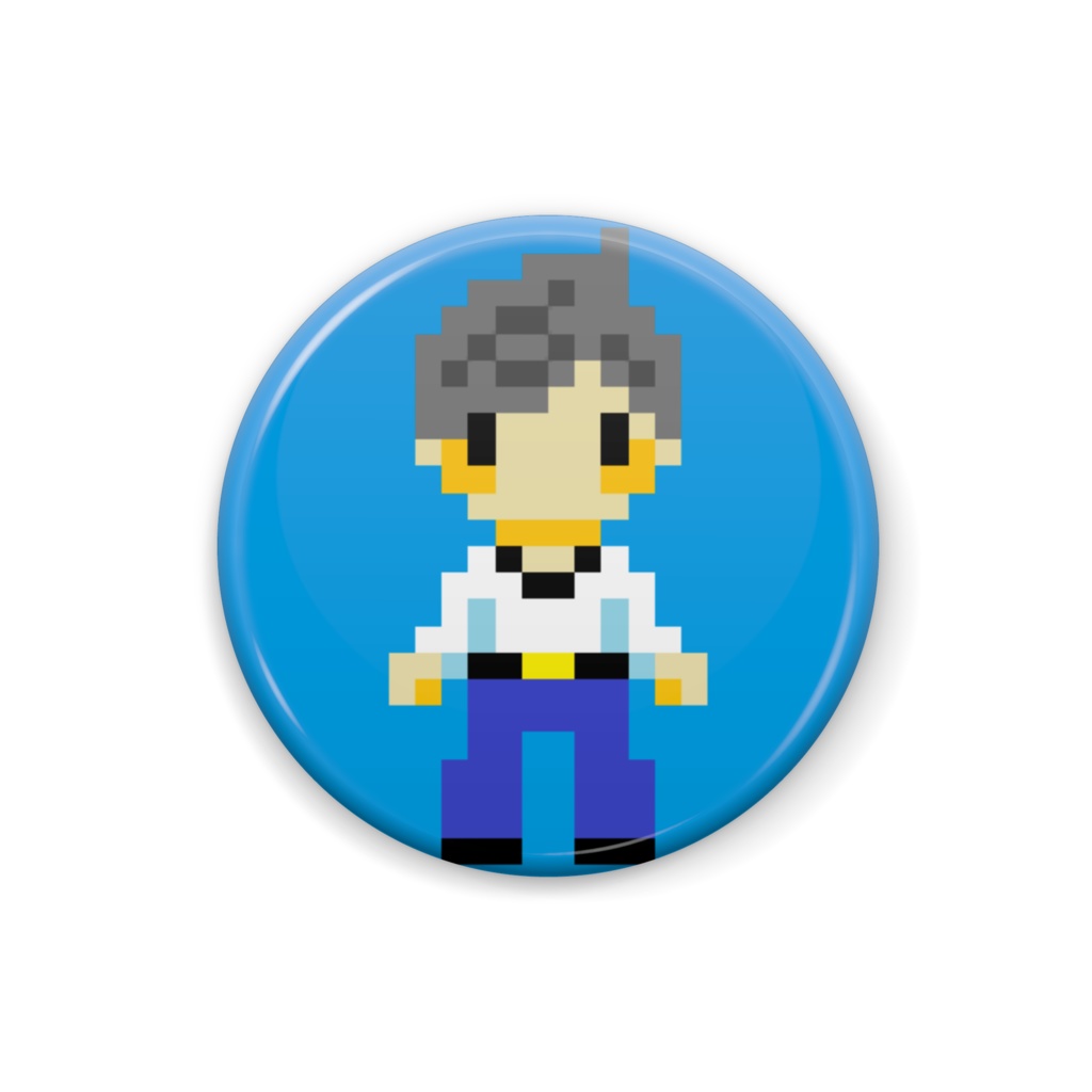 トッペイ（A）缶バッジ