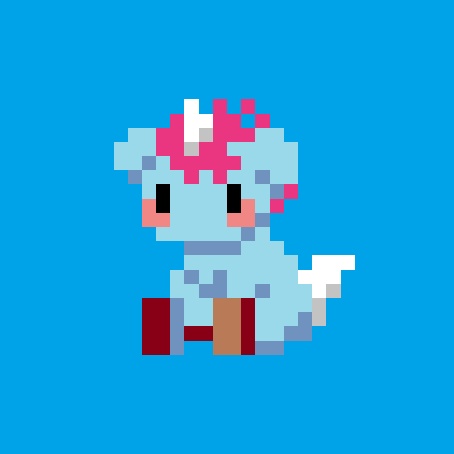 ユニコ缶バッジ