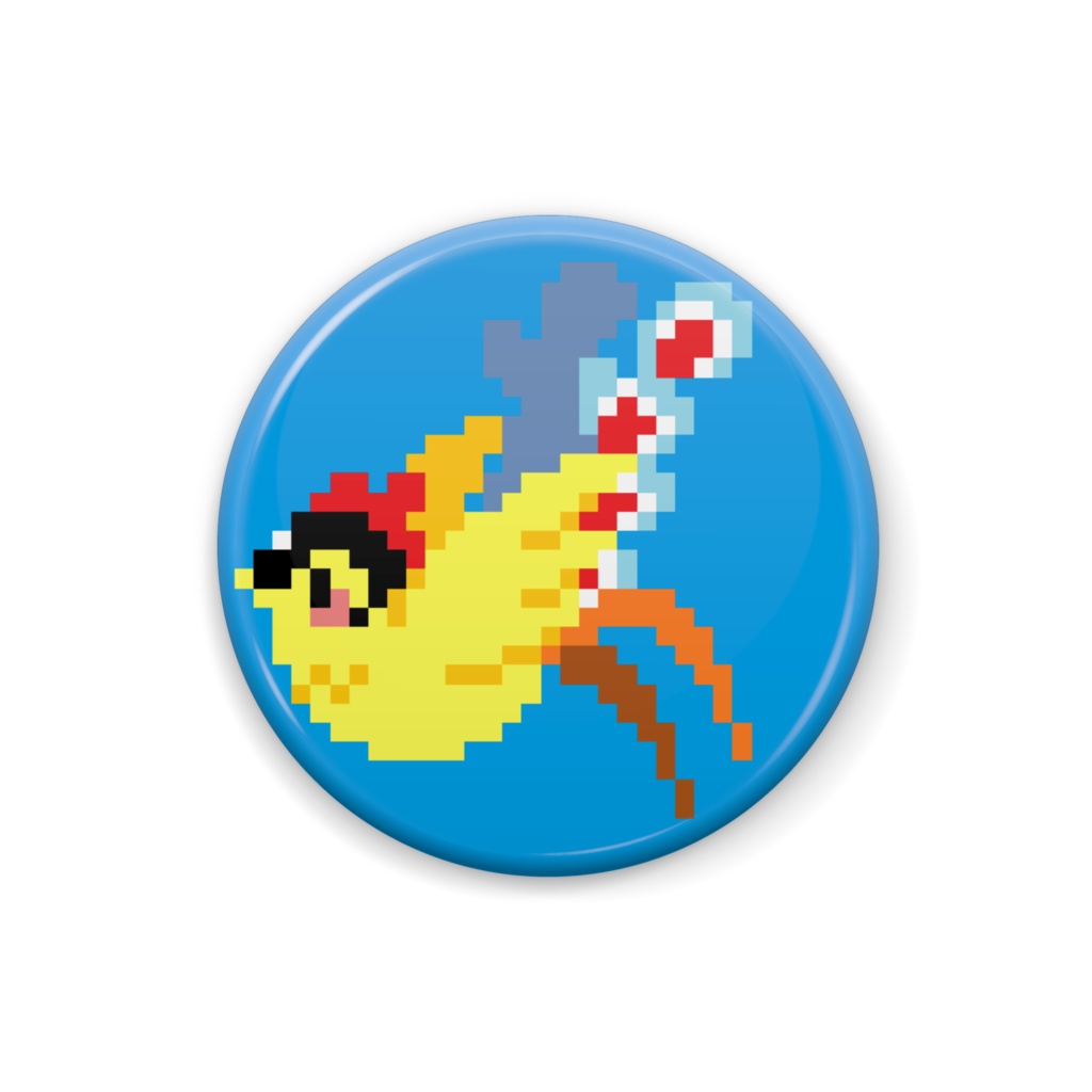 火の鳥缶バッジ