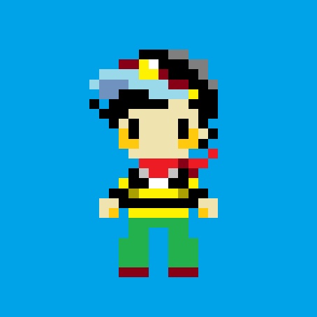 星真一缶バッジ