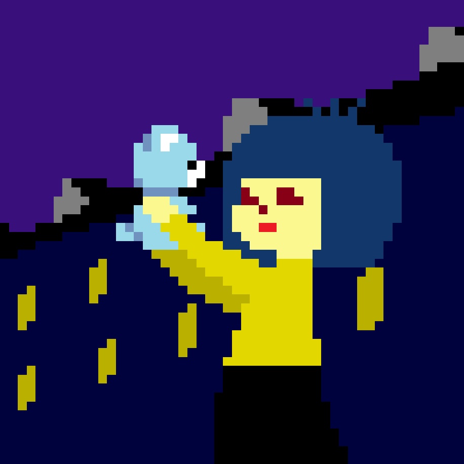 ある街角の物語缶ミラー