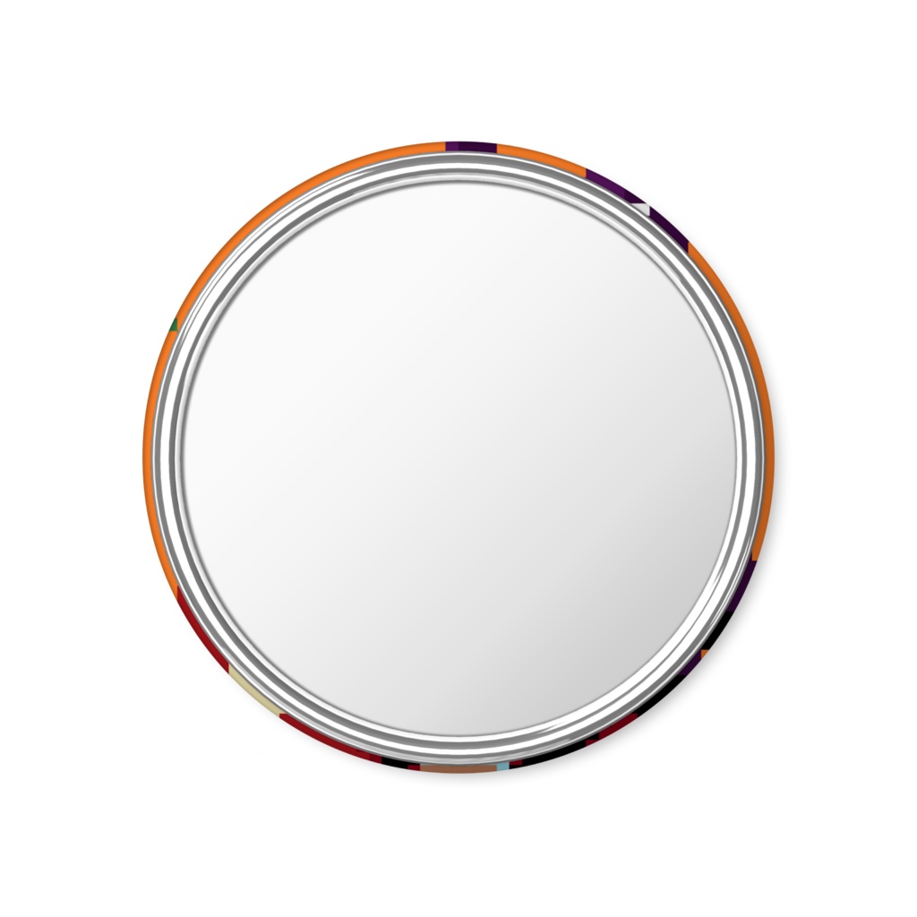 化石島缶ミラー