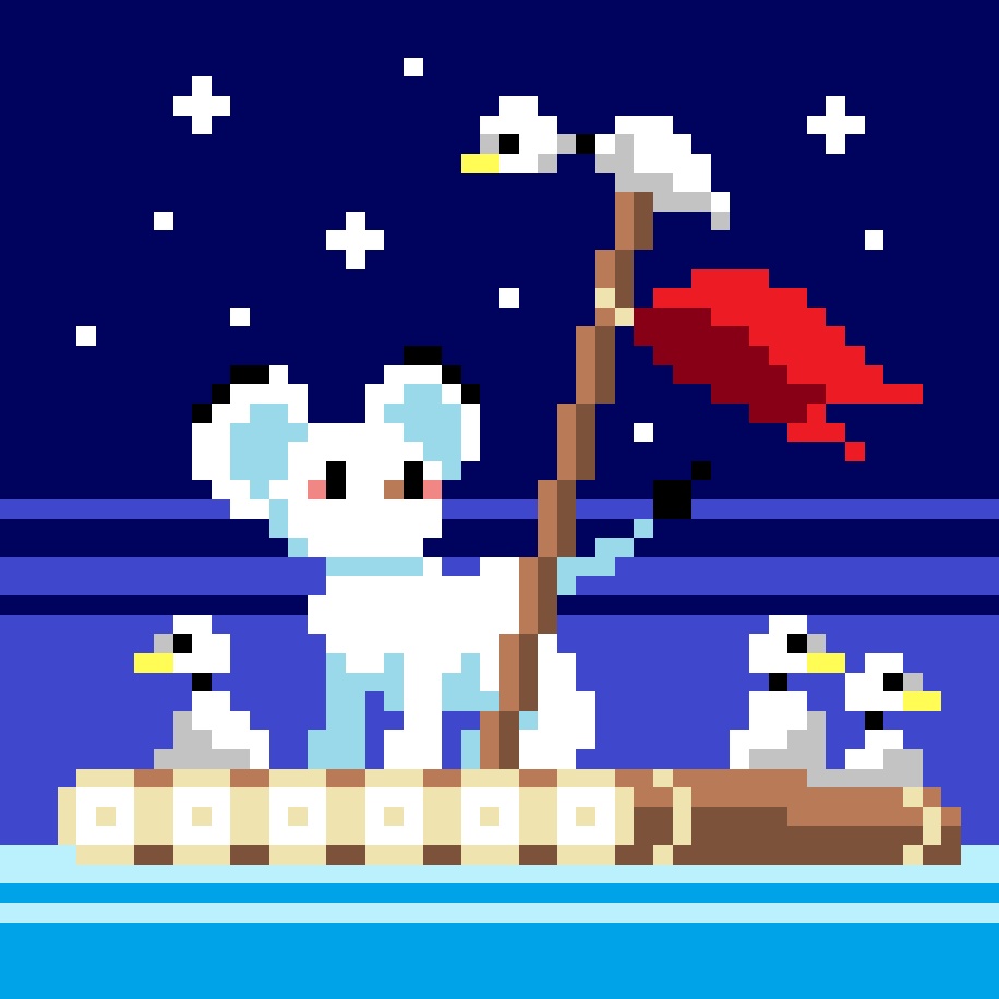 ジャングル大帝缶ミラー