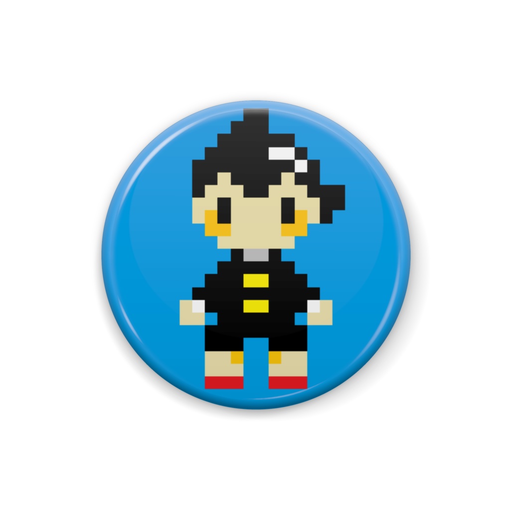 アトム（B）缶バッジ