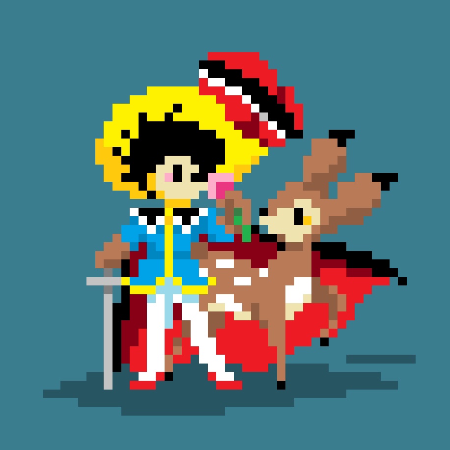 リボンの騎士缶バッジ(バリュー)