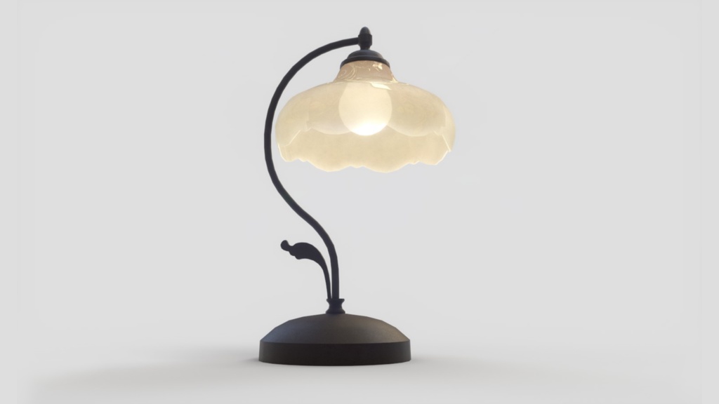 ヴィンテージ風テーブルランプ - Vintage-style table lamp