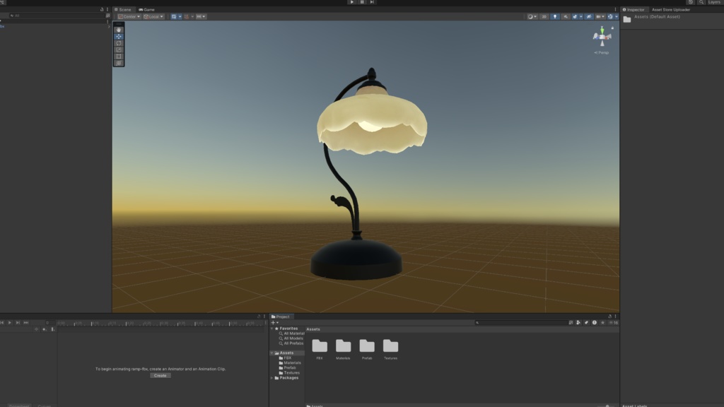 ヴィンテージ風テーブルランプ - Vintage-style table lamp