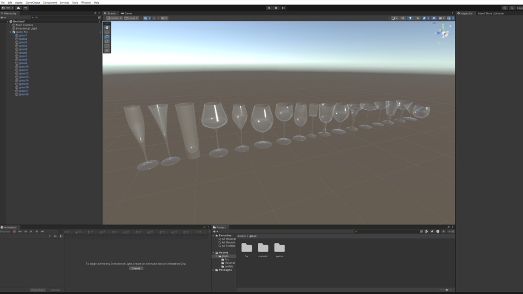 グラスセット - ワイン・シャンパン・カクテル / Glass Set - Wine, Champagne & Cocktail
