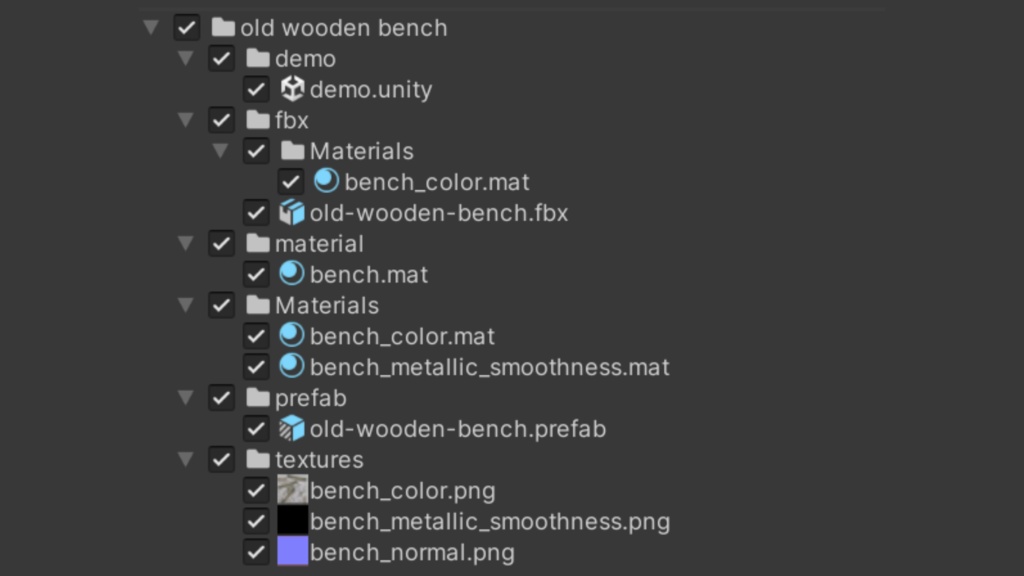 古びた木製ベンチ - Old wooden bench