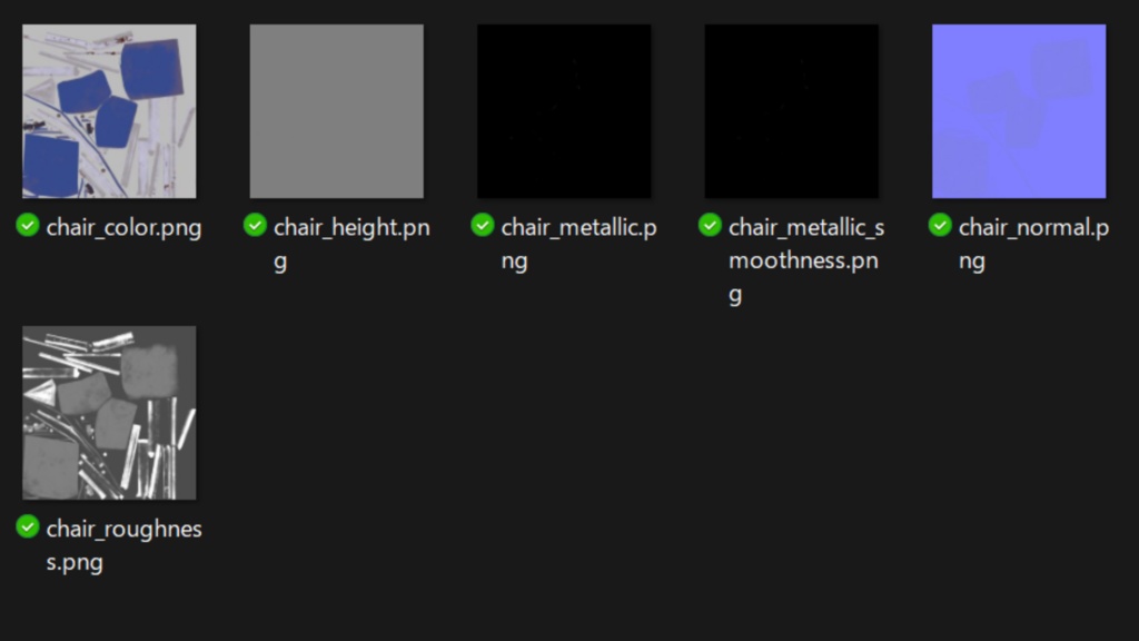 古びたパイプ椅子 - Old folding chair