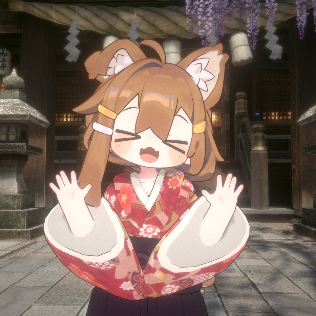 【まめふれんず対応】たっつけ袴 和柄14種類