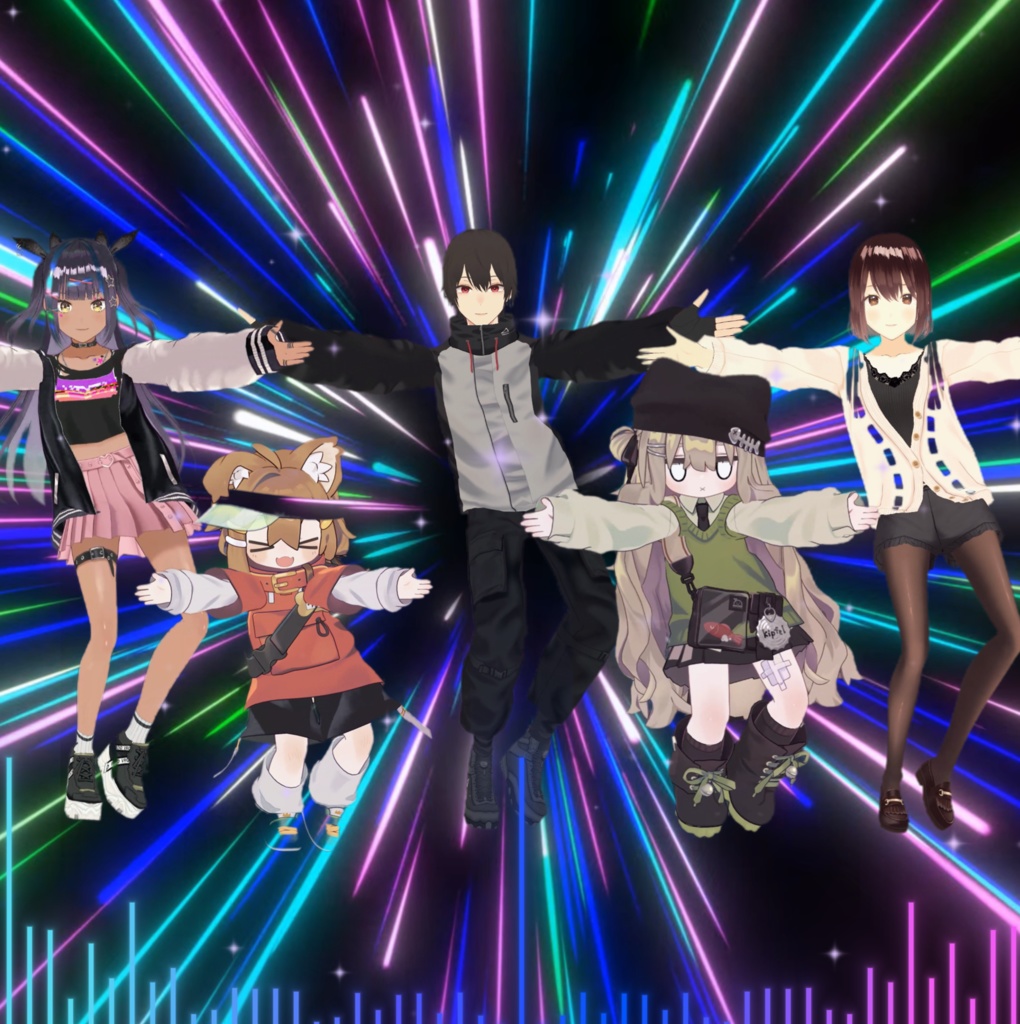 ナルトダンス エモート【Humanoid・VRoid対応】