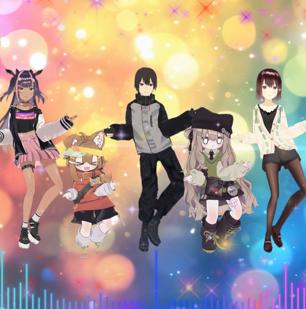 ナルトダンス エモート【Humanoid・VRoid対応】