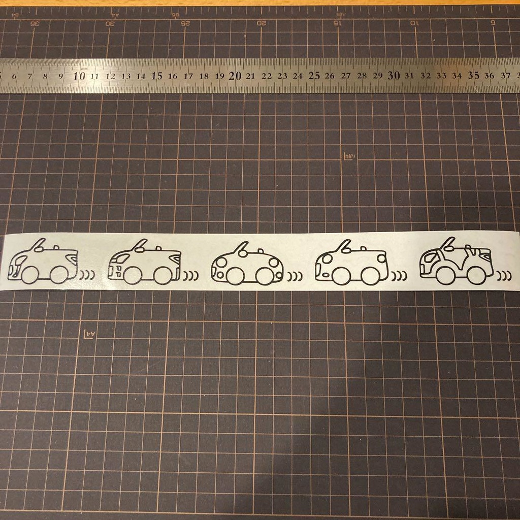 カルガモステッカー