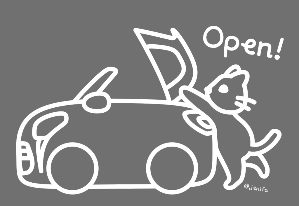 Open 400R ねこ