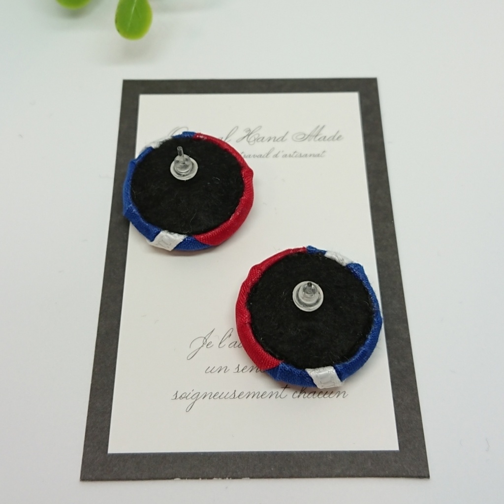 《A3!》くるみボタンピアス(臣)