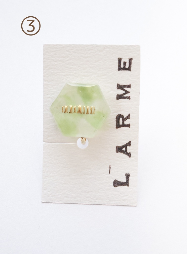 ヘキサゴンイヤリング1