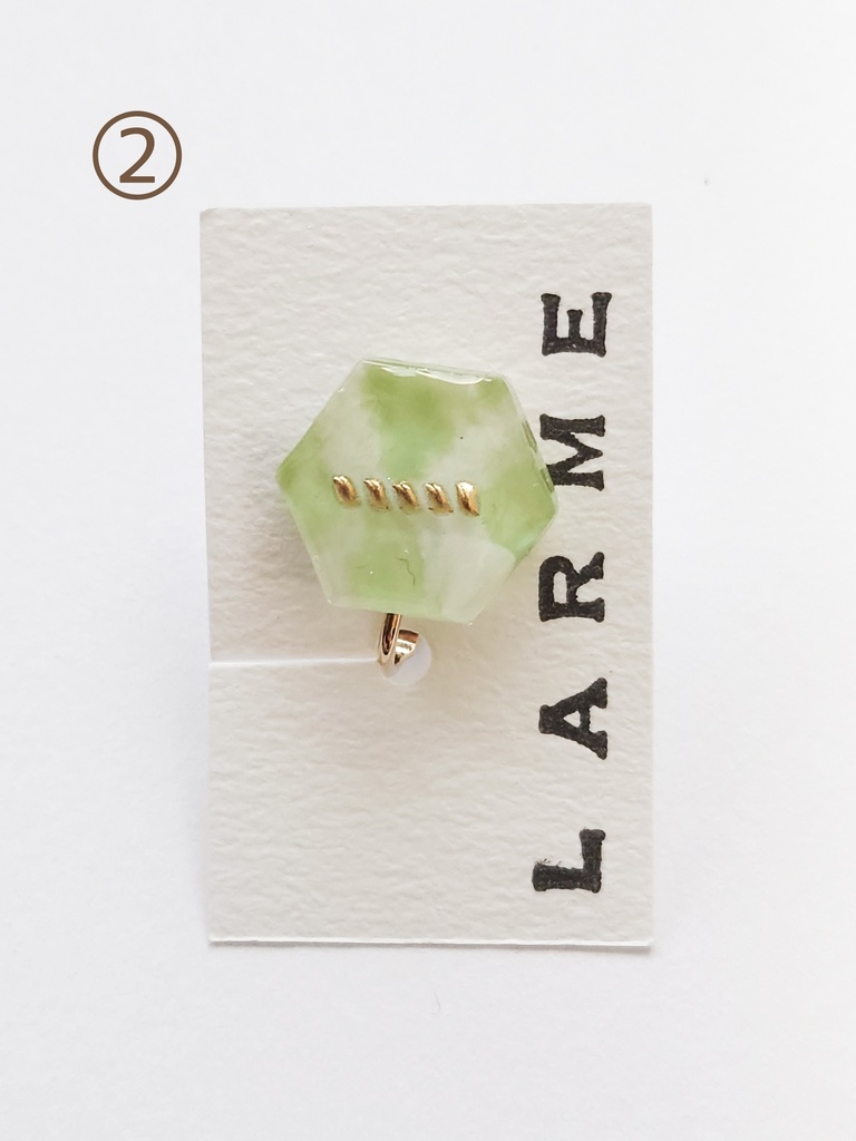 ヘキサゴンイヤリング1