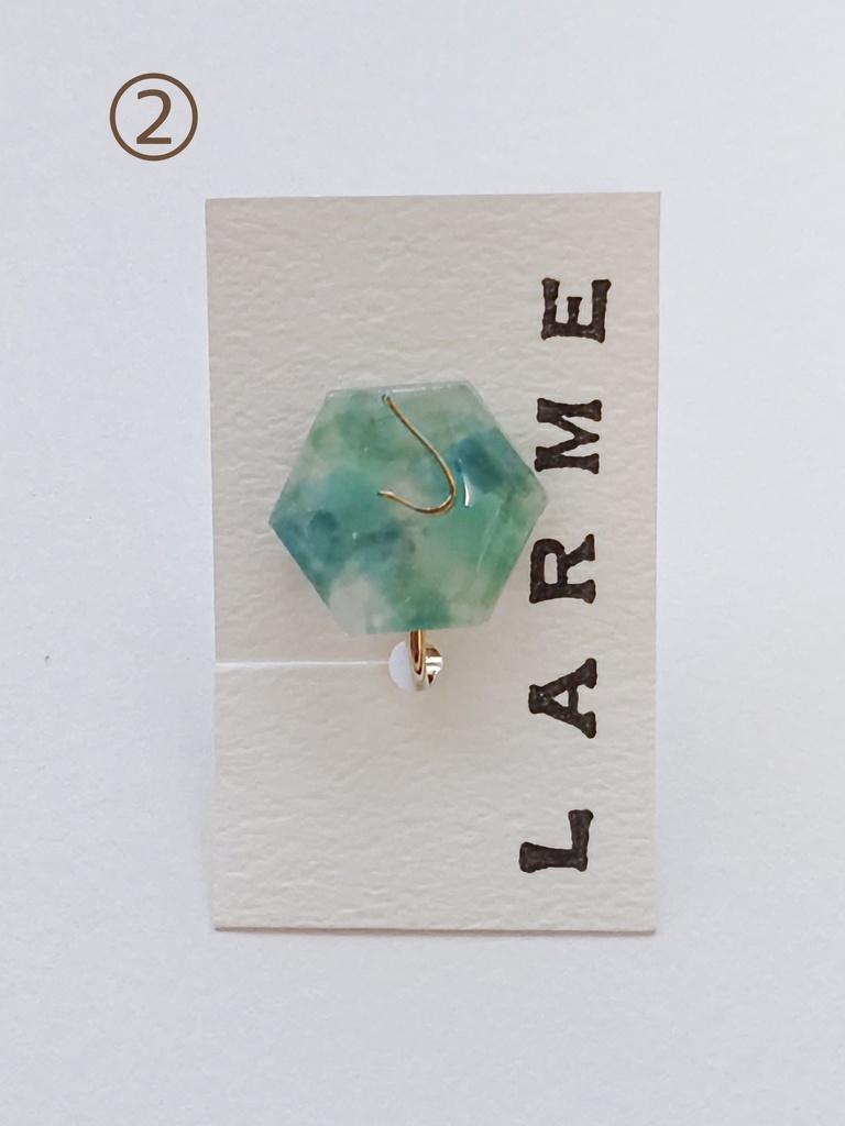 ヘキサゴンイヤリング3