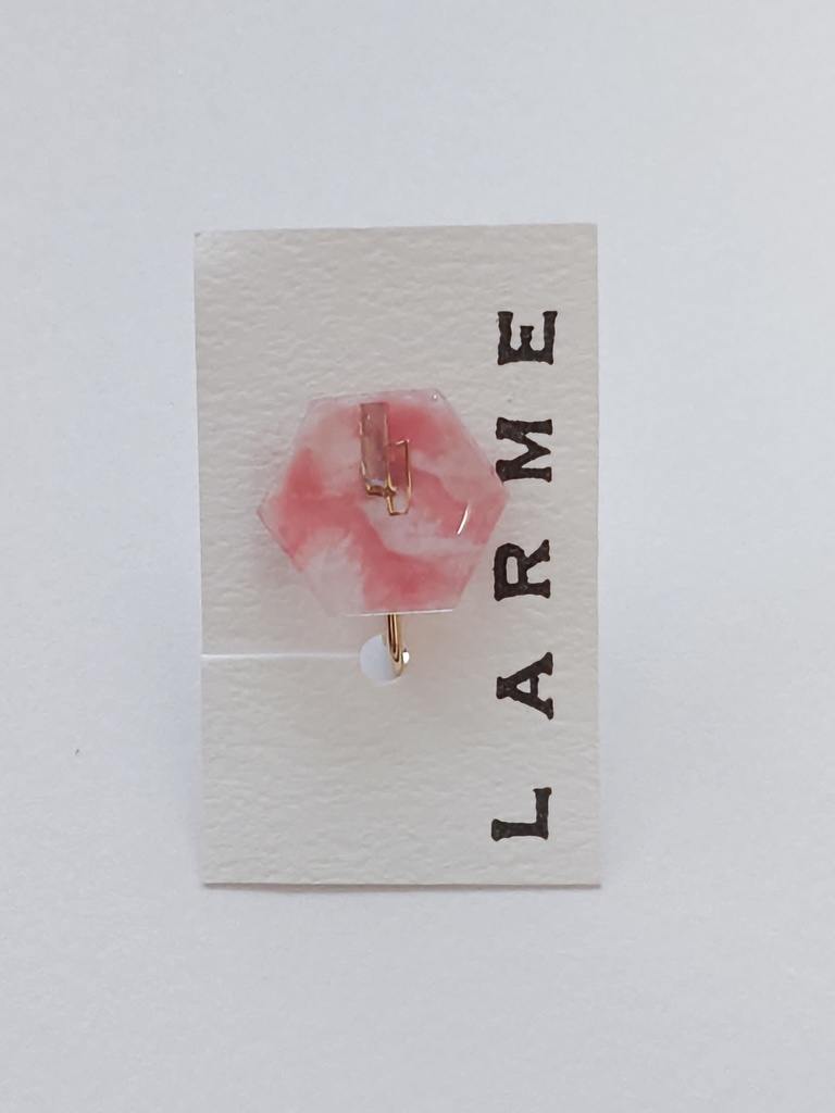 ヘキサゴンイヤリング3