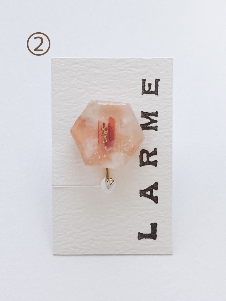 ヘキサゴンイヤリング3