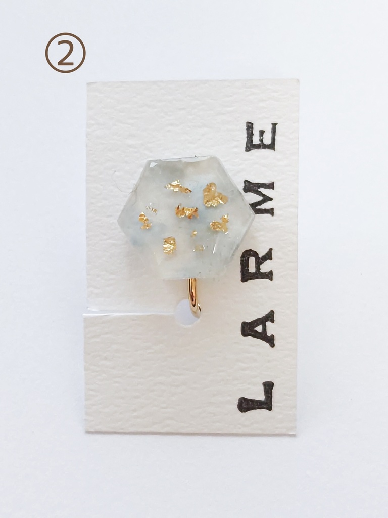 ヘキサゴンイヤリング3