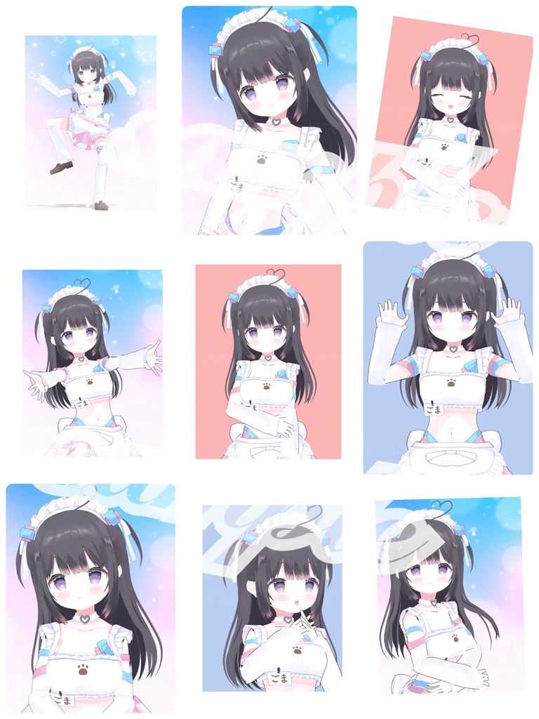 デビュー記念❣️チェキ風カード🎉