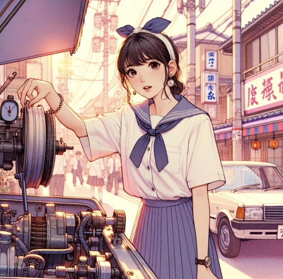 80,s シティーガール