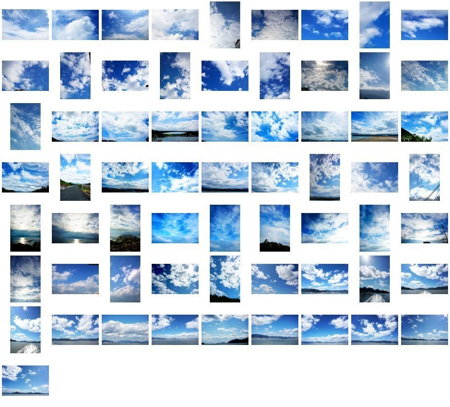 写真素材集「空」