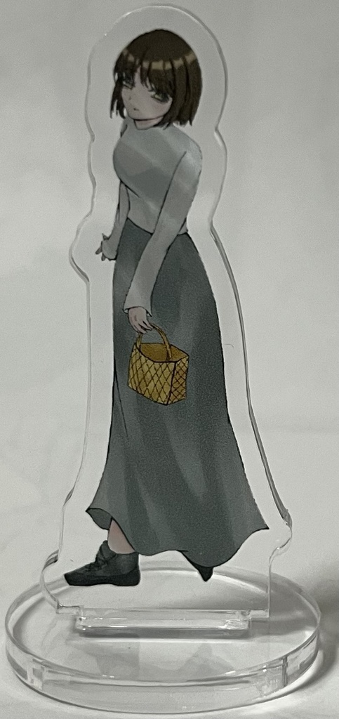 ぼたんアクリルフィギュア(すみちゃんとたんぽぽの冒険記)