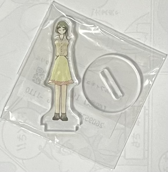 みかんアクリルフィギュア(すみちゃんとたんぽぽの冒険記)