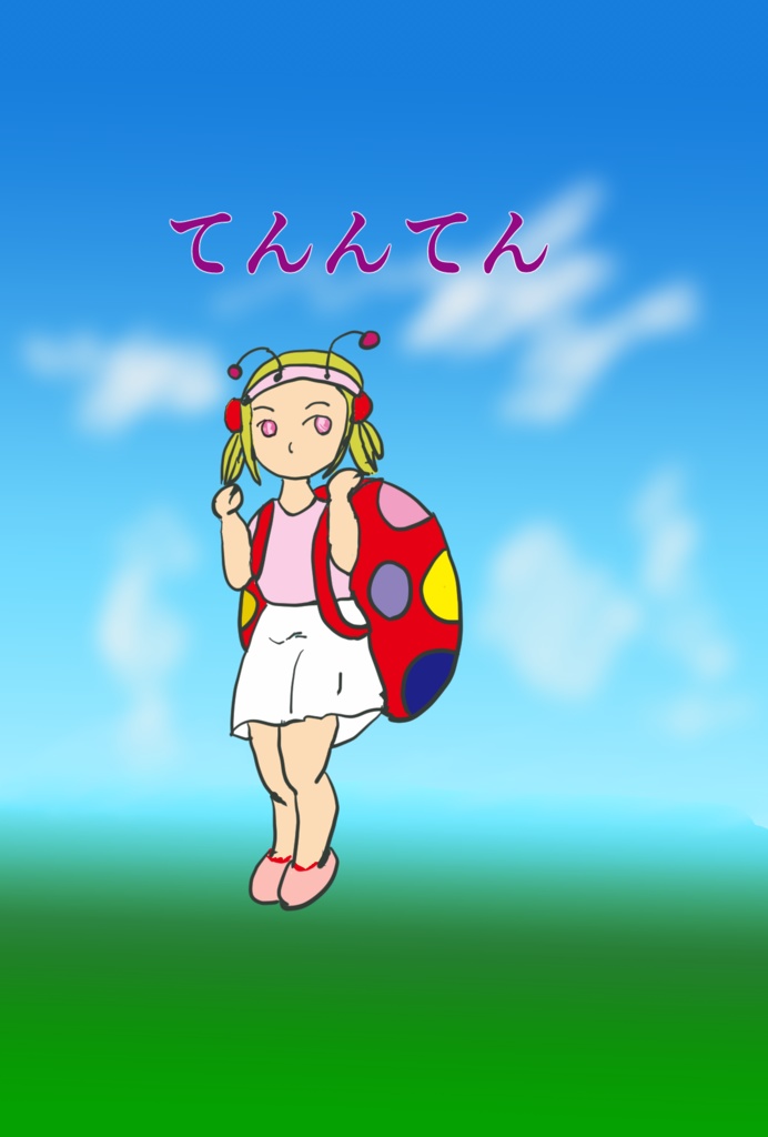 てんてんアクリルフィギュア(マスク)