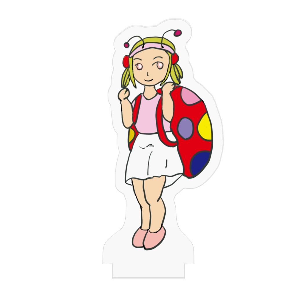 てんてんアクリルフィギュア(マスク)