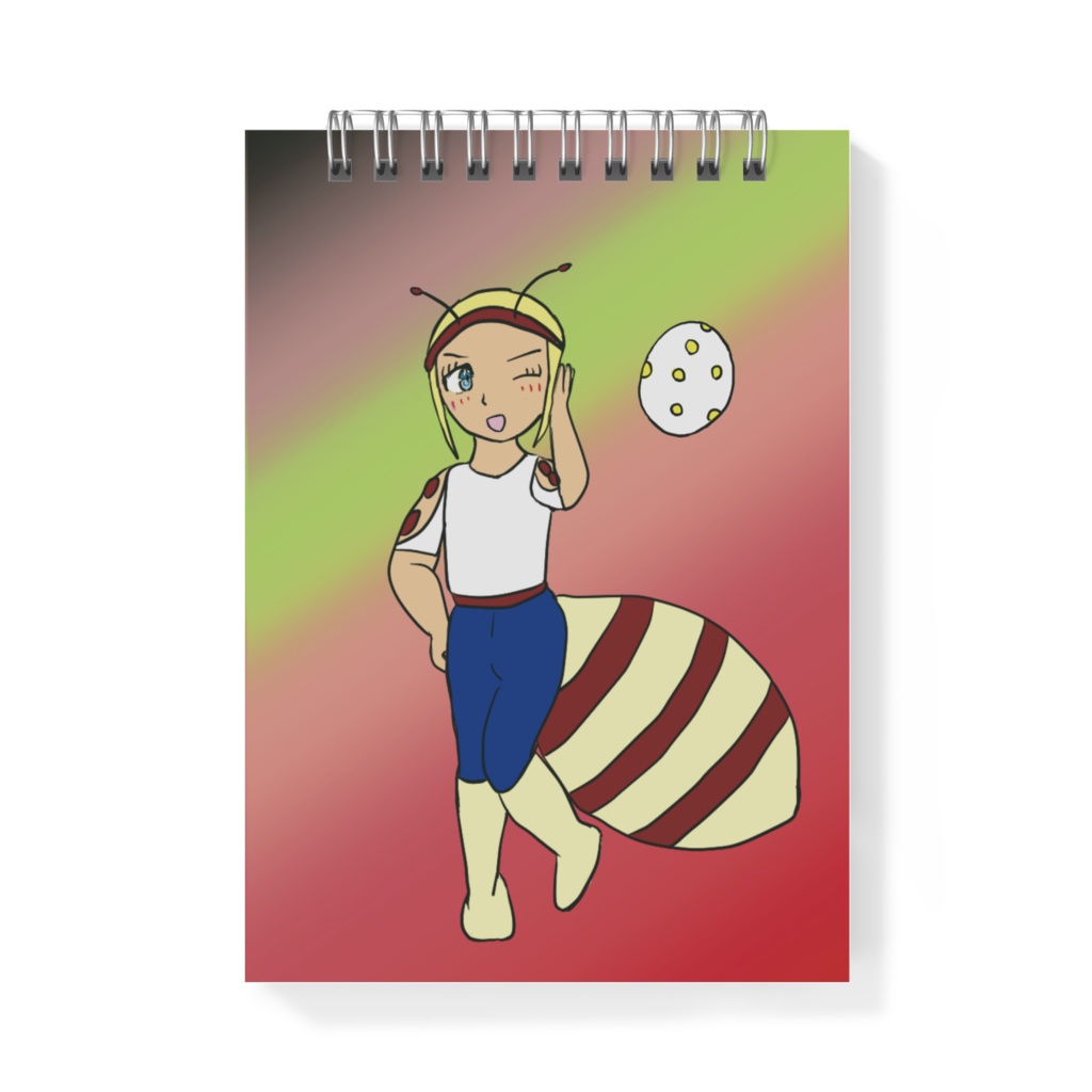 ミコトA6メモ帳（マスク）