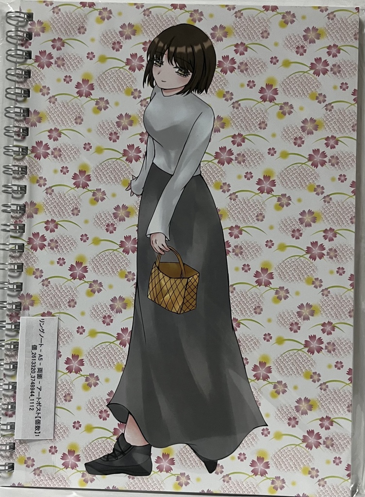 ぼたんA5リングノート(すみちゃんとたんぽぽの冒険記)