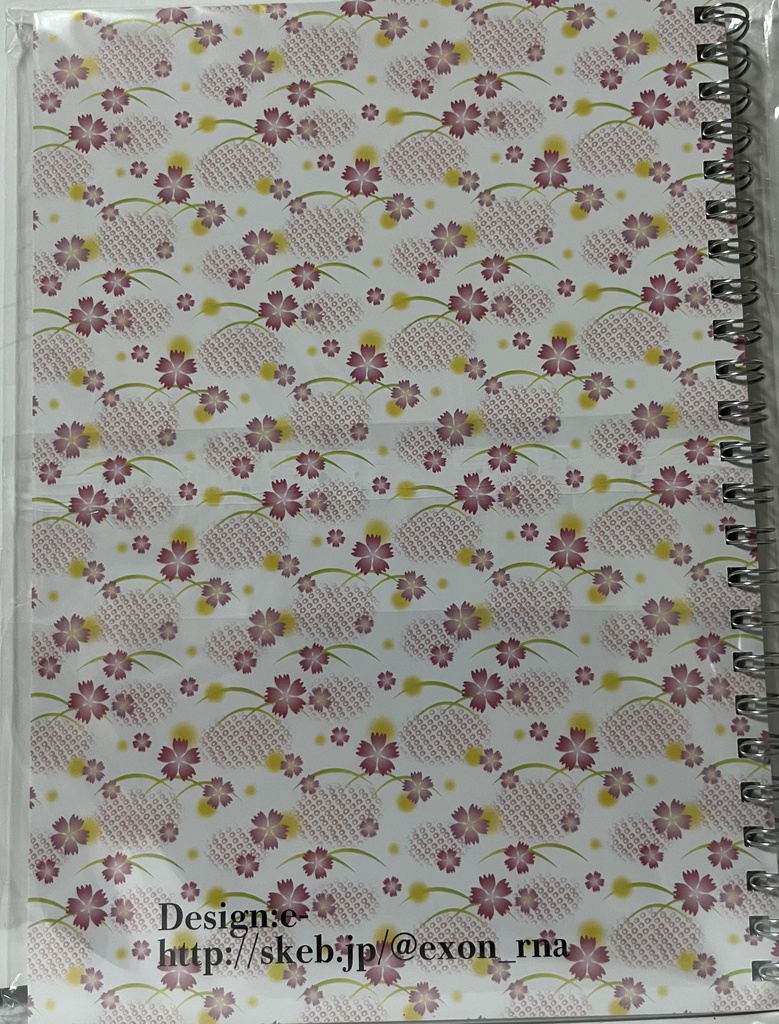 ぼたんA5リングノート(すみちゃんとたんぽぽの冒険記)