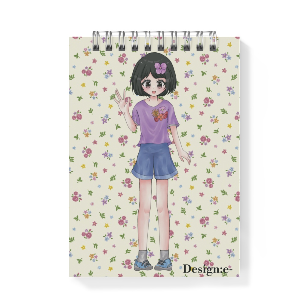 すみちゃんA6メモ帳（すみちゃんとたんぽぽの冒険記）