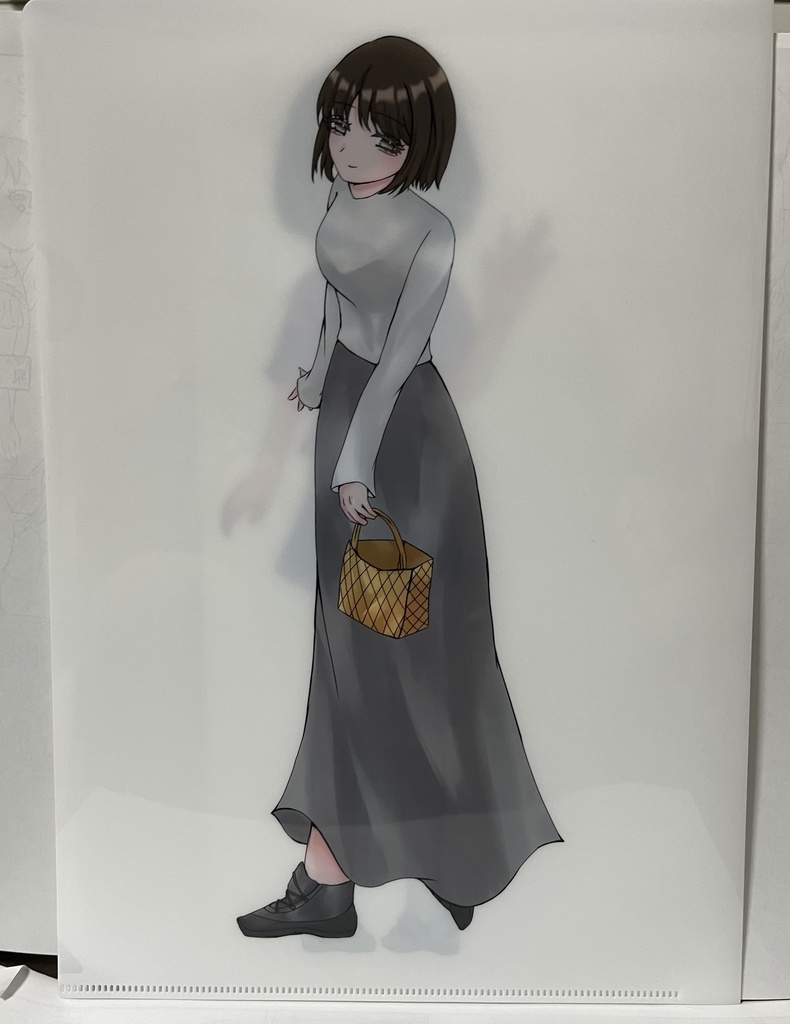 すみちゃん&ぼたんクリアフォルダ(すみちゃんとたんぽぽの冒険記)