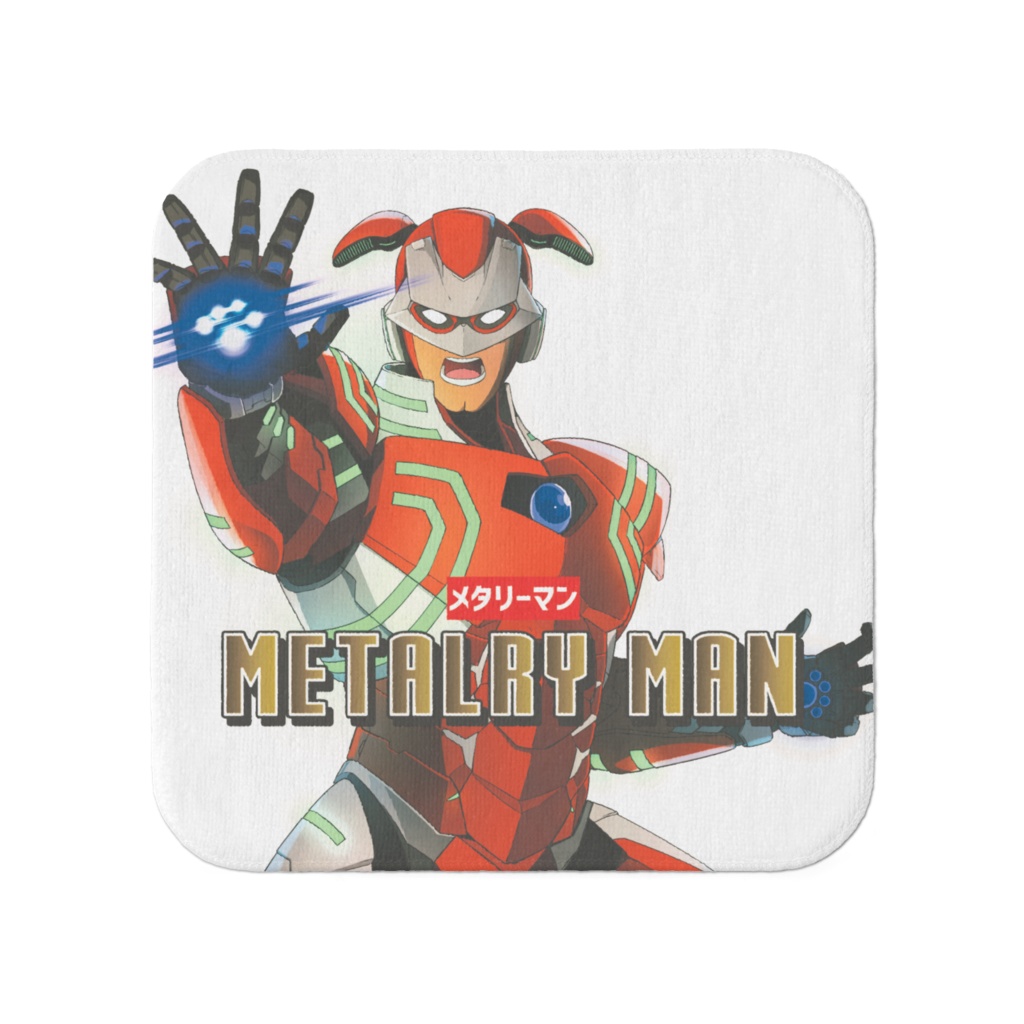 メタリーマン-昭和を感じるタオル