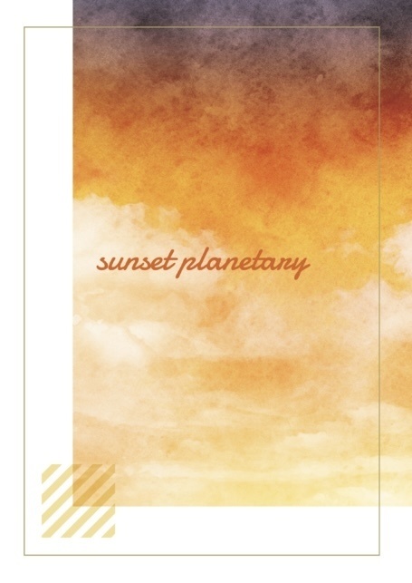 sunset planetary【クリックポスト発送】